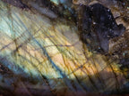 Polished Large Labradorite Standing Display Piece x 1 From Madagascar - Toprock Gemstones and Minerals 