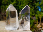 Polished Clear Quartz Display Crystals x 12 From Madagascar - Toprock Gemstones and Minerals 