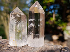 Polished Clear Quartz Display Crystals x 12 From Madagascar - Toprock Gemstones and Minerals 