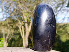 Polished Large Black Tourmaline Standing Display Piece x 1 From Madagascar - Toprock Gemstones and Minerals 