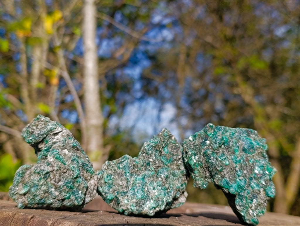 Natural Emerald Mica 'Mutokolite' Cobbed Specimens x 24 From Mutoko, Zimbabwe - Toprock Gemstones and Minerals 