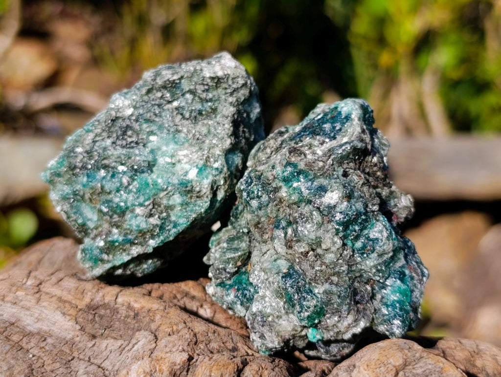 Natural Emerald Mica 'Mutokolite' Cobbed Specimens x 24 From Mutoko, Zimbabwe - Toprock Gemstones and Minerals 