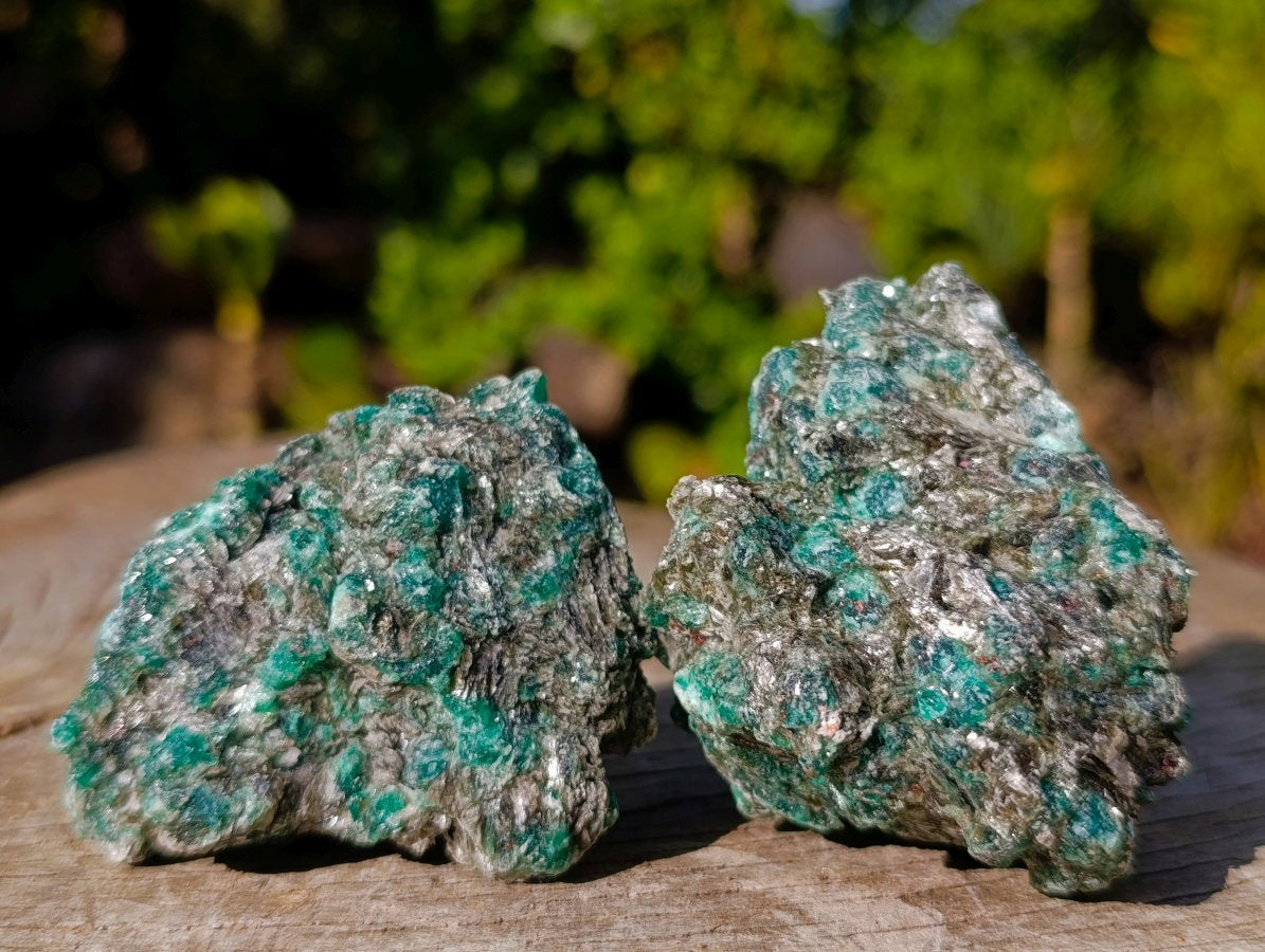 Natural Emerald Mica 'Mutokolite' Cobbed Specimens x 24 From Mutoko, Zimbabwe - Toprock Gemstones and Minerals 
