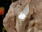 Natural Cascading White Phantom Smokey Luena Quartz Clusters x 2 From Luena, Congo - Toprock Gemstones and Minerals 