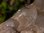 Natural Cascading White Phantom Smokey Luena Quartz Clusters x 2 From Luena, Congo - Toprock Gemstones and Minerals 