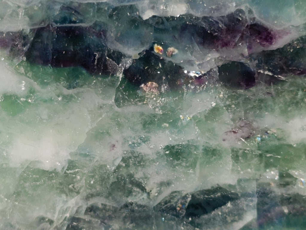Polished Watermelon Fluorite Crystal Points x 2 From Uis, Namibia - Toprock Gemstones and Minerals 
