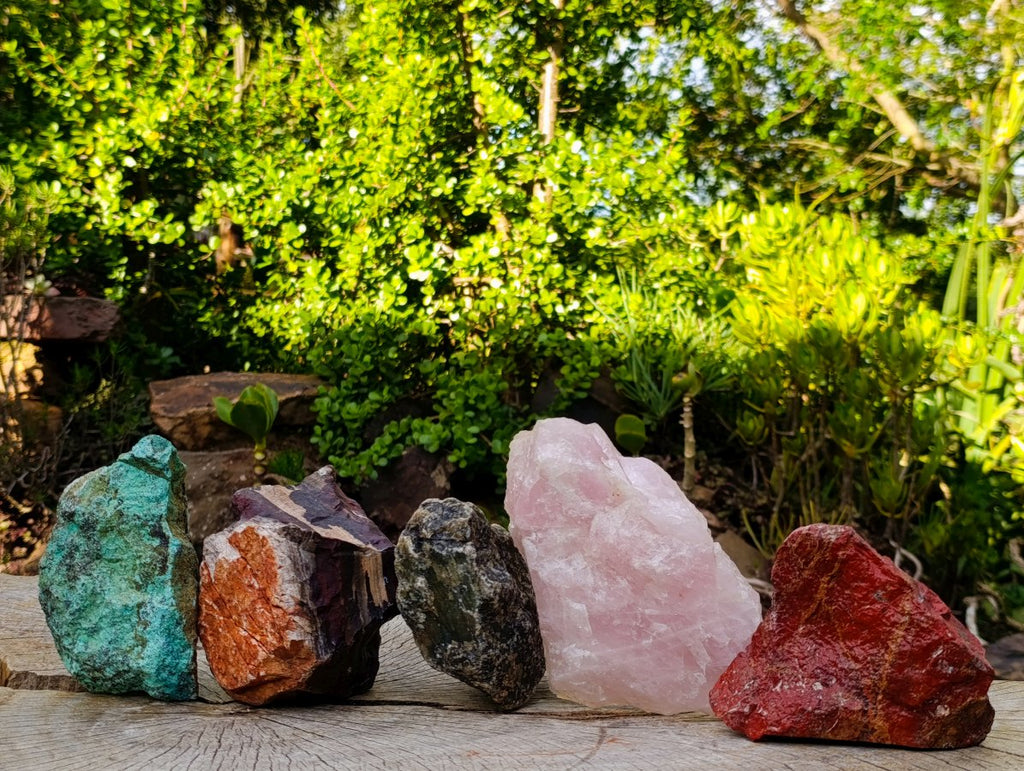 Natural Multi Mineral Specimens x 7 From Southern Africa - Toprock Gemstones and Minerals 