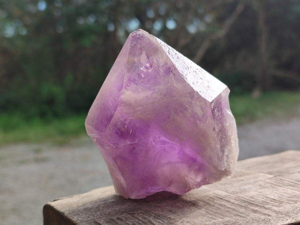 Natural Jacaranda Amethyst Crystals and a Cluster x 6 From Mumbwa, Zambia - Toprock Gemstones and Minerals 