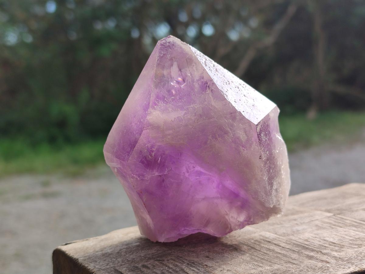 Natural Jacaranda Amethyst Crystals and a Cluster x 6 From Mumbwa, Zambia - Toprock Gemstones and Minerals 