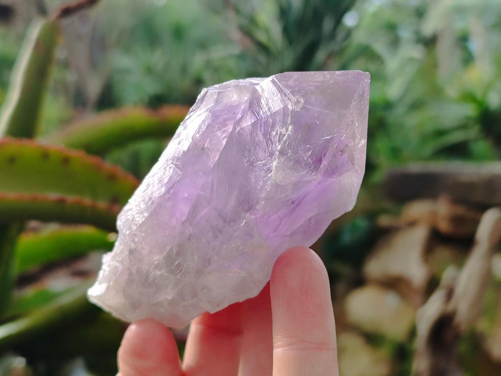 Natural Jacaranda Amethyst Crystals and a Cluster x 6 From Mumbwa, Zambia - Toprock Gemstones and Minerals 