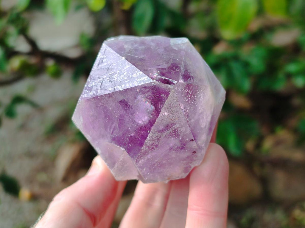 Natural Jacaranda Amethyst Crystals and a Cluster x 6 From Mumbwa, Zambia - Toprock Gemstones and Minerals 