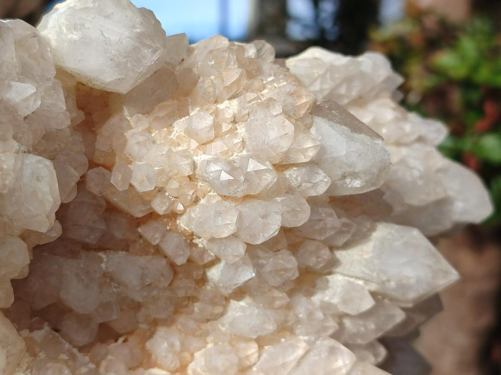 Natural Large Cascading "Anananas" Candle Quartz Crystal Cluster x 1 From Antsirabe, Madagascar - Toprock Gemstones and Minerals 