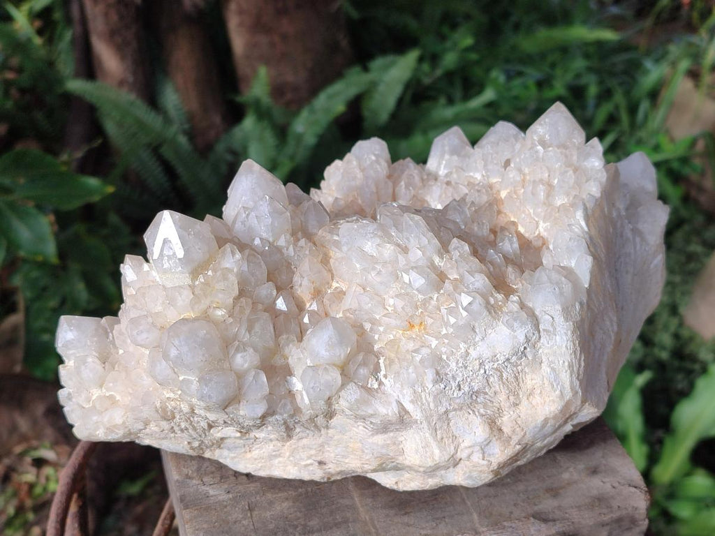Natural Large Cascading "Anananas" Candle Quartz Crystal Cluster x 1 From Antsirabe, Madagascar - Toprock Gemstones and Minerals 