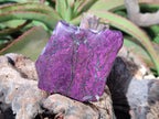 Polished One Side Metallic Purpurite Specimens x 3 From Erongo Namibia - Toprock Gemstones and Minerals 