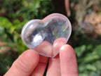 Polished Girasol Pearl Quartz Hearts x 12 From Ambatondrazaka, Madagascar - Toprock Gemstones and Minerals 