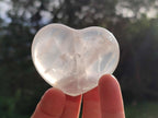 Polished Girasol Pearl Quartz Hearts x 12 From Ambatondrazaka, Madagascar - Toprock Gemstones and Minerals 