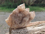 Natural Cascading White Phantom Smokey Luena Quartz Clusters x 4 From Luena, Congo - Toprock Gemstones and Minerals 