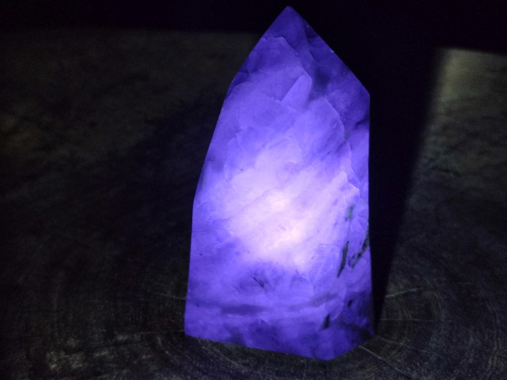 Polished Watermelon Fluorite Crystal Points x 3 From Uis, Namibia - Toprock Gemstones and Minerals 