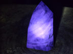 Polished Watermelon Fluorite Crystal Points x 3 From Uis, Namibia - Toprock Gemstones and Minerals 
