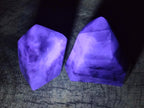 Polished Watermelon Fluorite Crystal Points x 3 From Uis, Namibia - Toprock Gemstones and Minerals 