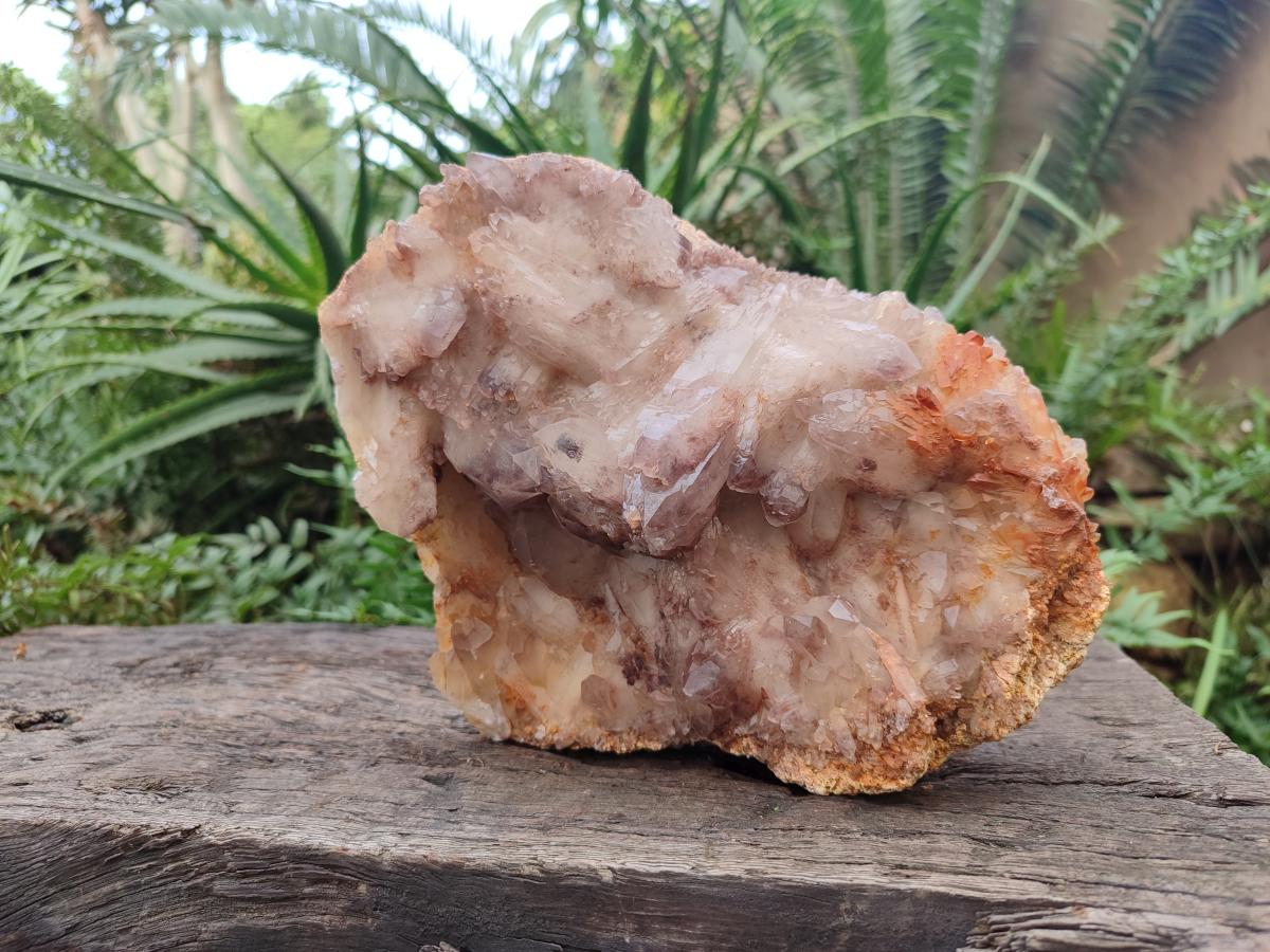 Natural Large Red Hematoid Quartz Cluster x 1 From Karoi, Zimbabwe - Toprock Gemstones and Minerals 