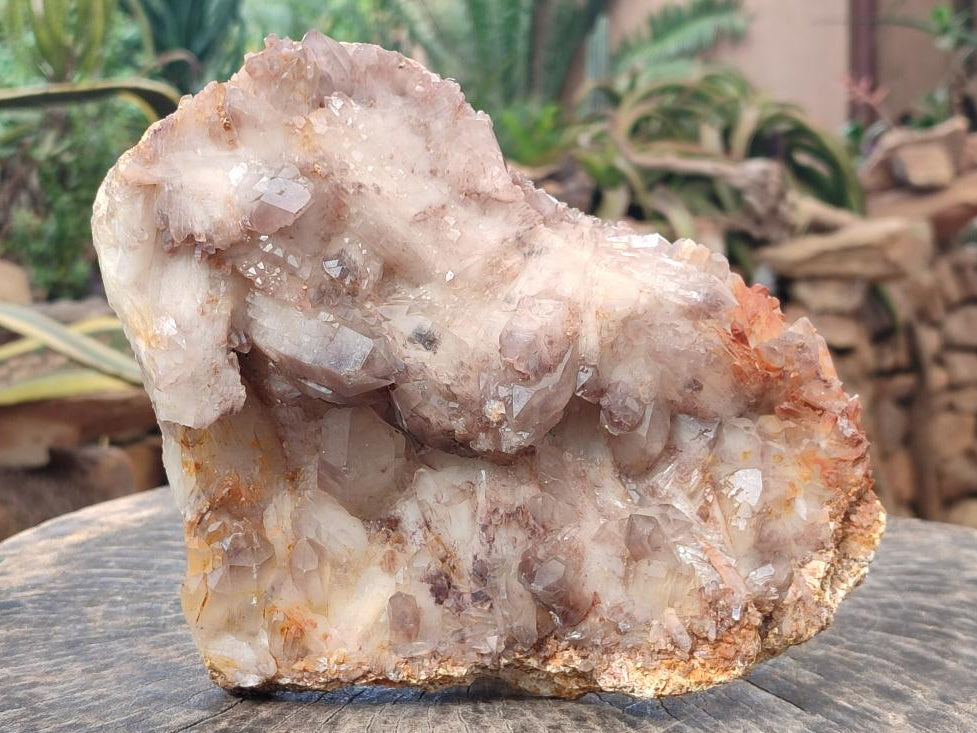 Natural Large Red Hematoid Quartz Cluster x 1 From Karoi, Zimbabwe - Toprock Gemstones and Minerals 