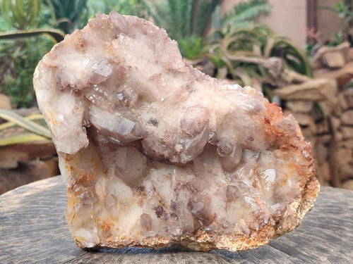 Natural Large Red Hematoid Quartz Cluster x 1 From Karoi, Zimbabwe - Toprock Gemstones and Minerals 