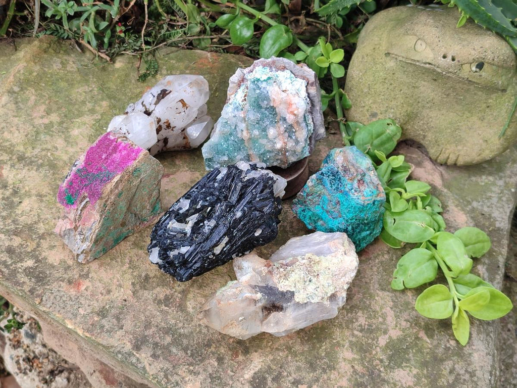 Natural Multi Mineral Specimens x 6 From Southern Africa - Toprock Gemstones and Minerals 