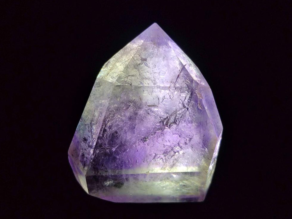 Polished Window Amethyst Crystals x 12 From Akansobe, Madagascar - Toprock Gemstones and Minerals 