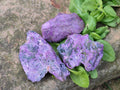 Natural Cobbed Stichtite Specimens x 24 From Barberton, South Africa - Toprock Gemstones and Minerals 
