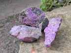 Natural Cobbed Stichtite Specimens x 24 From Barberton, South Africa - Toprock Gemstones and Minerals 