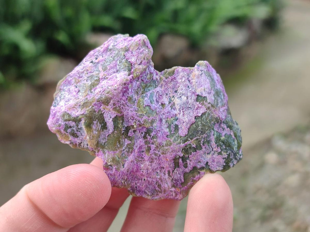 Natural Cobbed Stichtite Specimens x 24 From Barberton, South Africa - Toprock Gemstones and Minerals 