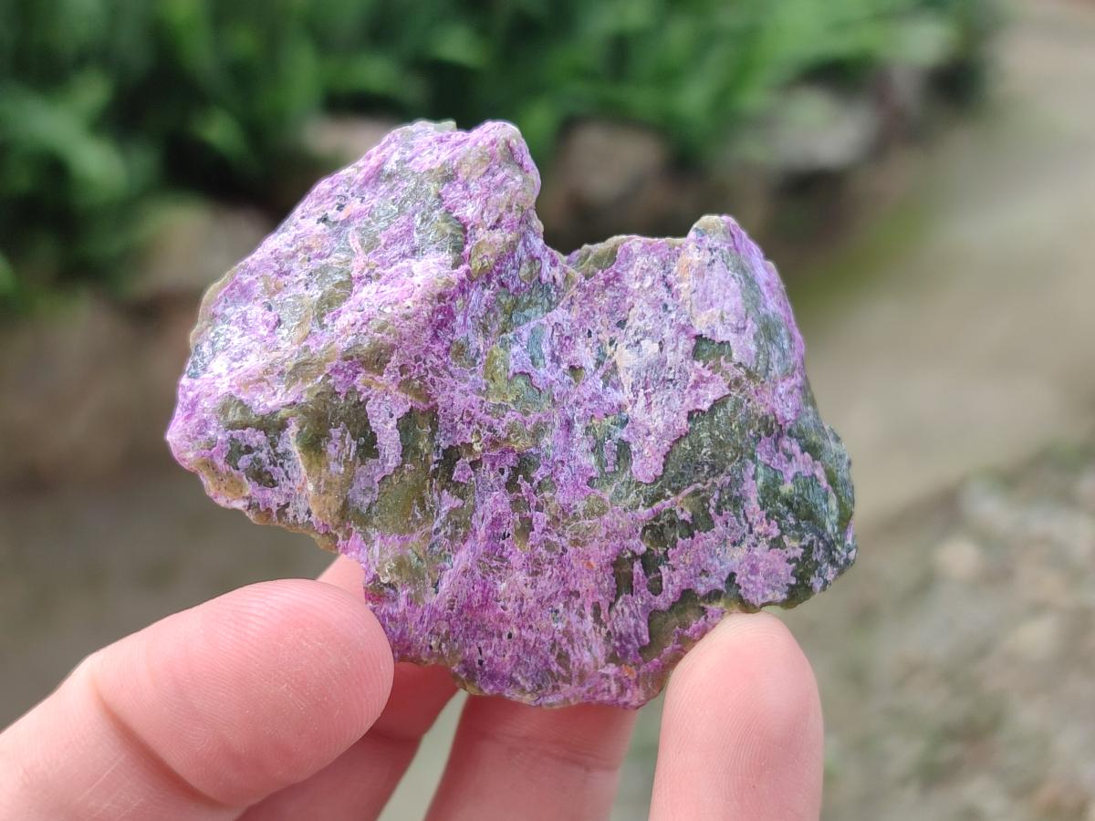 Natural Cobbed Stichtite Specimens x 24 From Barberton, South Africa - Toprock Gemstones and Minerals 
