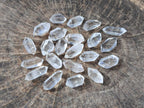 Polished Mini Pendant Double Terminated Clear Quartz Crystals x 70 From Madagascar - Toprock Gemstones and Minerals 