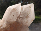 Natural LargeCascading "Anananas" Candle Quartz Crystals x 3 From Antsirabe, Madagascar - Toprock Gemstones and Minerals 