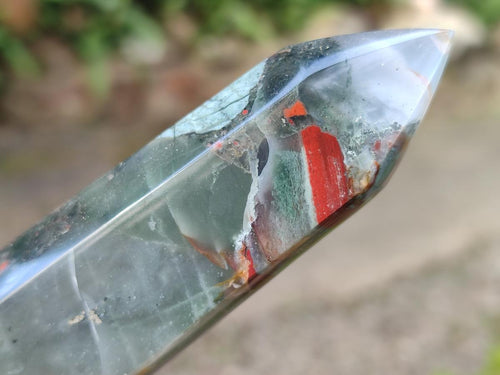 Polished Bloodstone Display Crystal Points x 5 From Swaziland - Toprock Gemstones and Minerals 