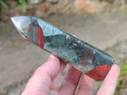 Polished Bloodstone Display Crystal Points x 5 From Swaziland - Toprock Gemstones and Minerals 