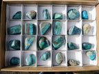 Polished Shattuckite Free Forms x 35 From Kaokoveld, Namibia - Toprock Gemstones and Minerals 