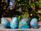 Polished Shattuckite Free Forms x 35 From Kaokoveld, Namibia - Toprock Gemstones and Minerals 