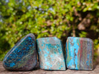Polished Shattuckite Free Forms x 35 From Kaokoveld, Namibia - Toprock Gemstones and Minerals 