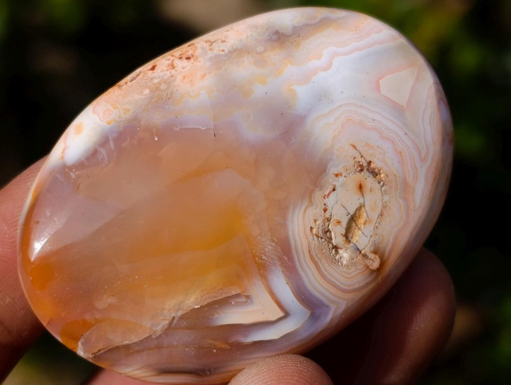 Polished Carnelian Agate Gemstone Galets x 24 From Madagascar - Toprock Gemstones and Minerals 