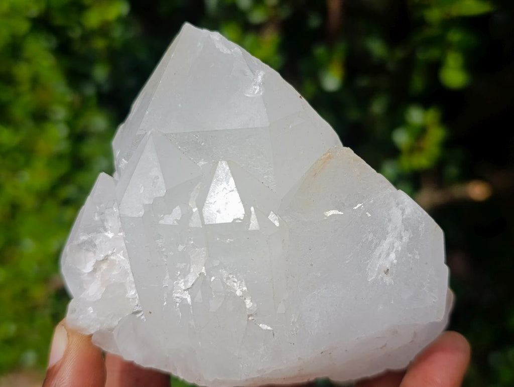 Natural Malagasy Quartz Clusters x 3 From Madagascar - Toprock Gemstones and Minerals 