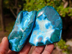 Polished Malacolla Free Forms x 6 From Kulukuluku, Congo - Toprock Gemstones and Minerals 