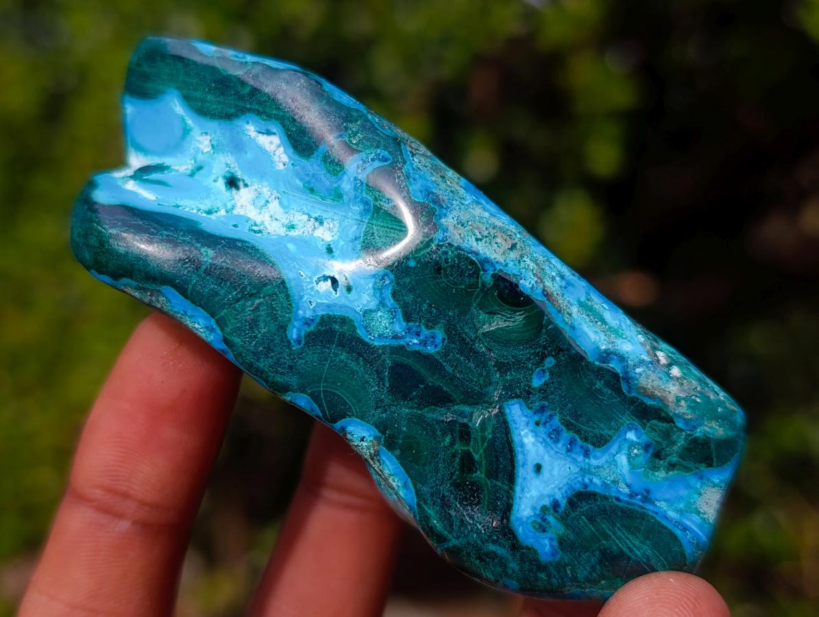 Polished Malacolla Free Forms x 6 From Kulukuluku, Congo - Toprock Gemstones and Minerals 
