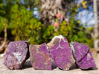 Natural Metallic Cobbed Purpurite Specimens x 35 From Erongo, Namibia - Toprock Gemstones and Minerals 