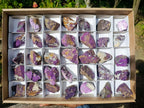 Natural Metallic Cobbed Purpurite Specimens x 35 From Erongo, Namibia - Toprock Gemstones and Minerals 