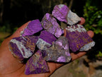 Natural Metallic Cobbed Purpurite Specimens x 35 From Erongo, Namibia - Toprock Gemstones and Minerals 