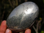 Polished Basalt Pharaoh Stone Galets x 12 From Iron Duke Mine, Zimbabwe - Toprock Gemstones and Minerals 