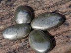 Polished Basalt Pharaoh Stone Galets x 12 From Iron Duke Mine, Zimbabwe - Toprock Gemstones and Minerals 