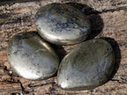 Polished Basalt Pharaoh Stone Galets x 12 From Iron Duke Mine, Zimbabwe - Toprock Gemstones and Minerals 